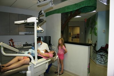 Pediatric Dentists and Orthodontist office Dental Care Kids exam room